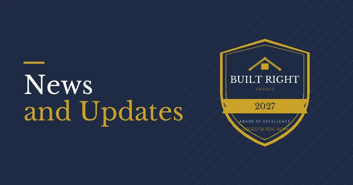 Introducing the Built Right Awards